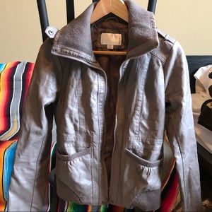 Vegan Leather Jacket